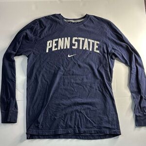 Nike Penn State Long Sleeve Tshirt Large